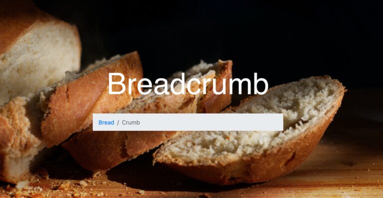 SEO工具: Breadcrumb = 麵包屑導航 的設定及建立