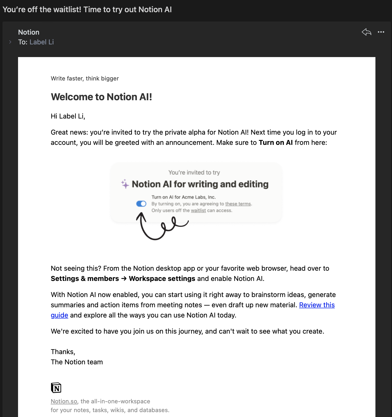 Notion AI – 筆記App中的AI › Label Li › 專案管理 | 系統設計諮詢 | 網絡保安諮詢 | 程式開發